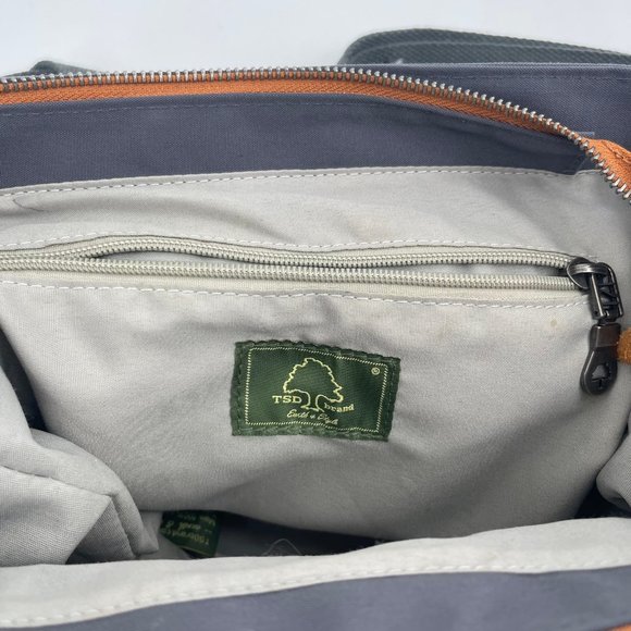 TSD Blue Leather Backpack | Made in the USA